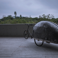 LUO Studio builds Shared Lady Beetle micro library from abandoned bicycle