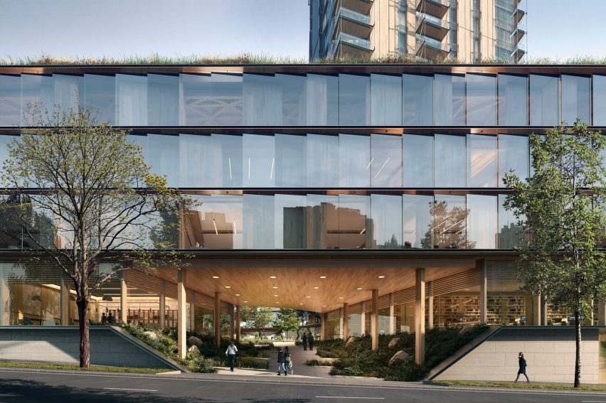 Canada Earth Tower by Delta Land Development and Perkins+Will in Vancouver, British Columbia, Canada
