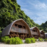 Vo Trong Nghia Architects builds Castaway Island Resort from bamboo