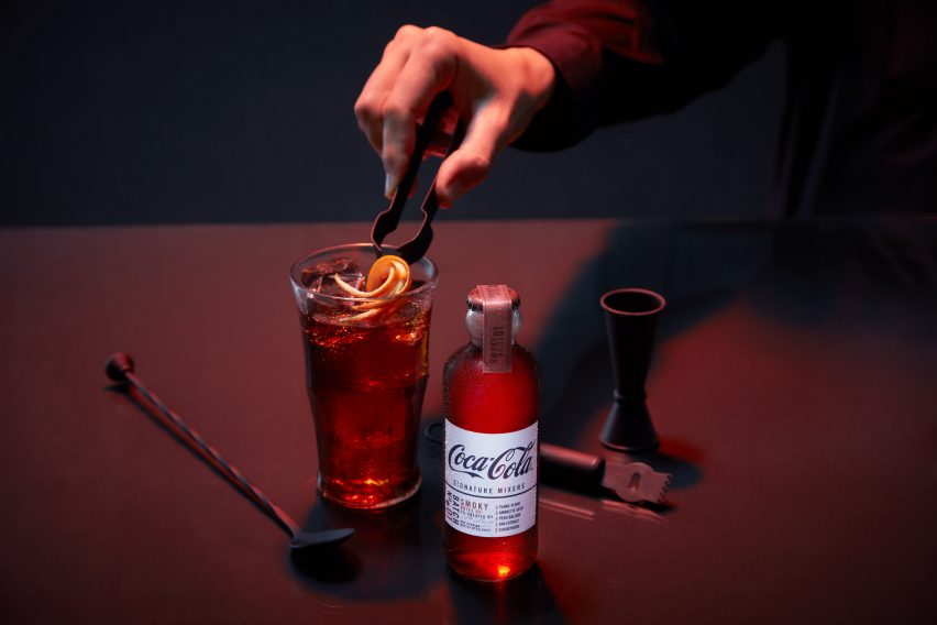 Cola spirit mixers come in brand's original