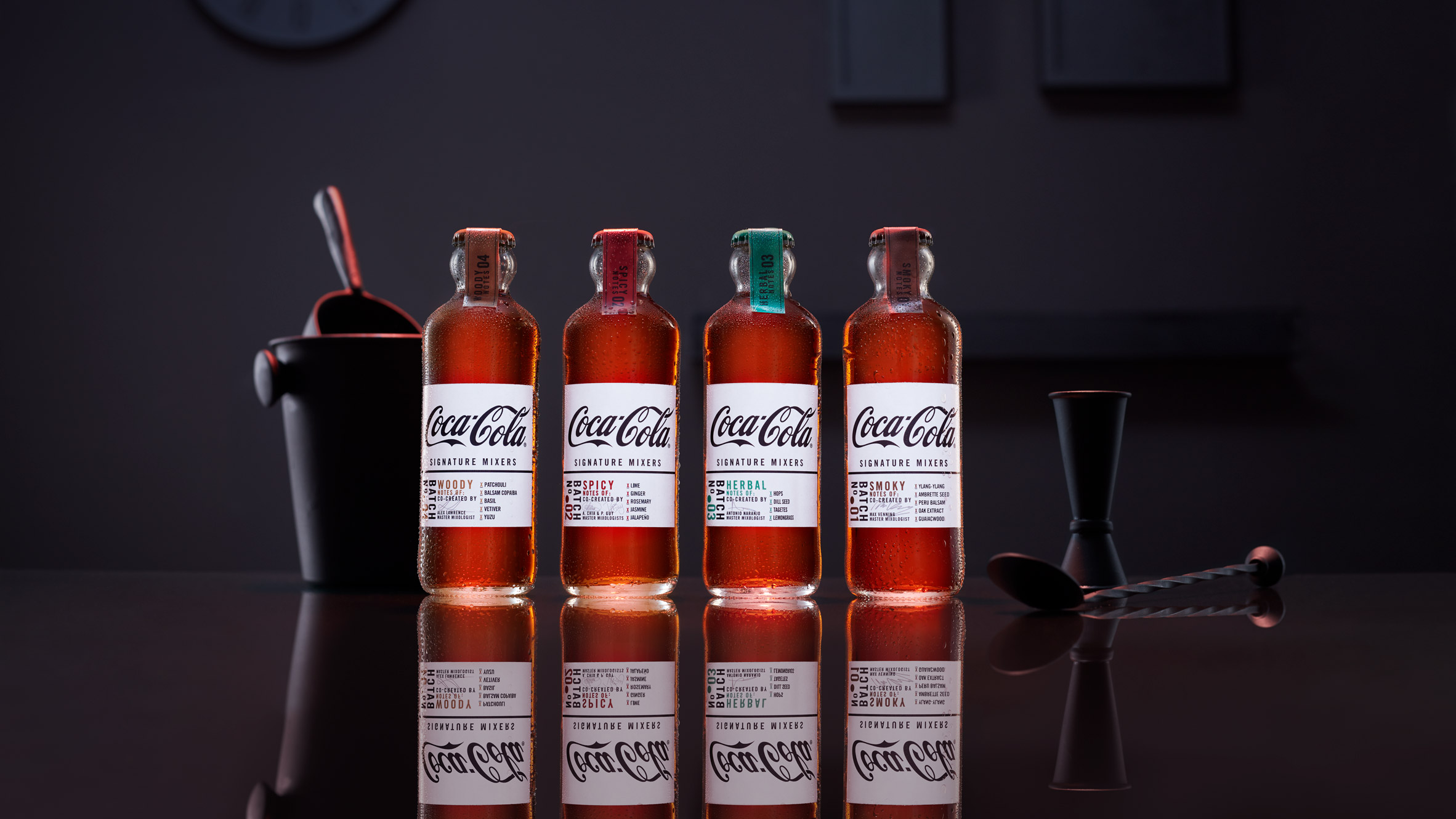 familie kompleksitet selvmord Coca Cola spirit mixers come in the brand's original bottles