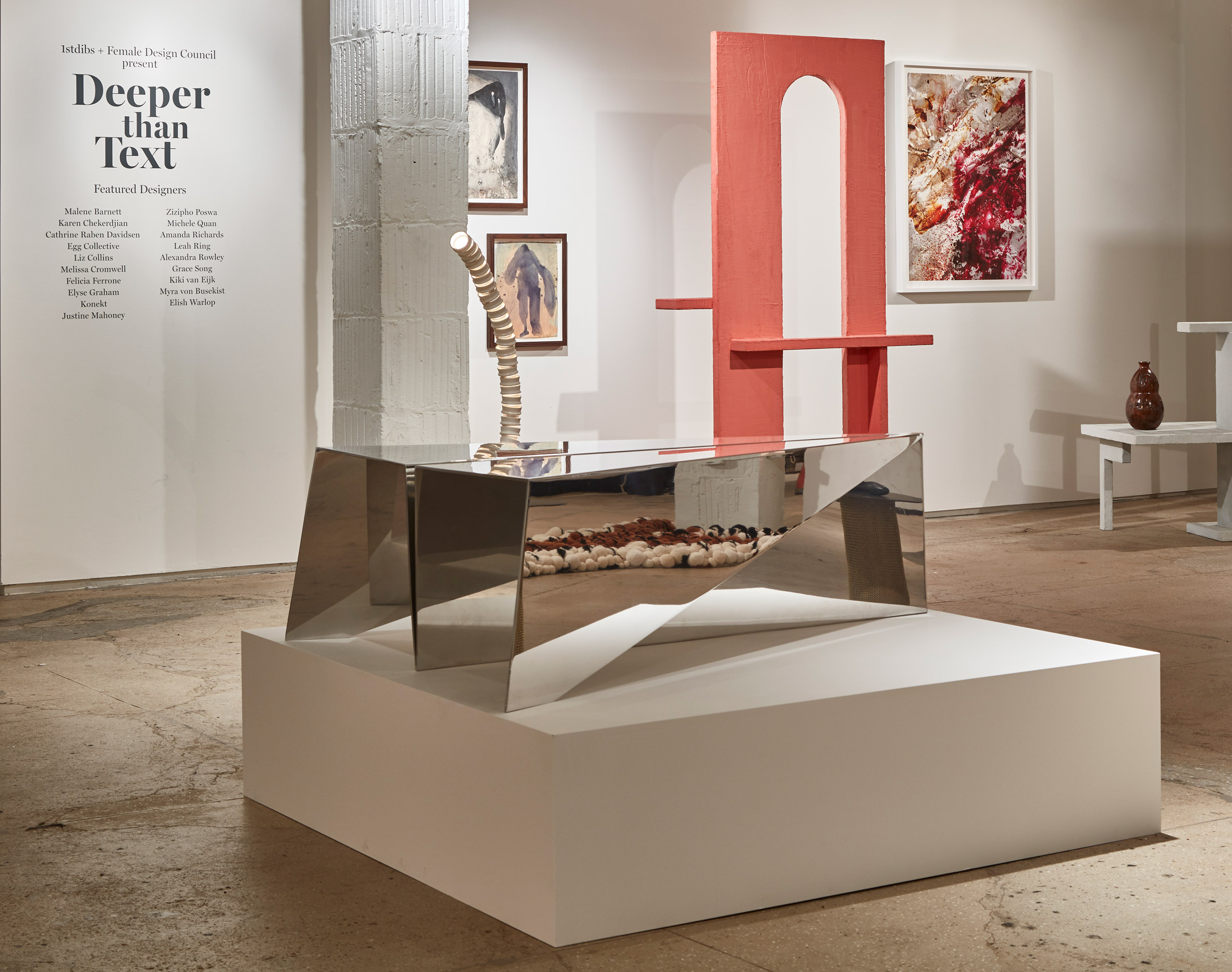 Deeper Than Text exhibit by FDC