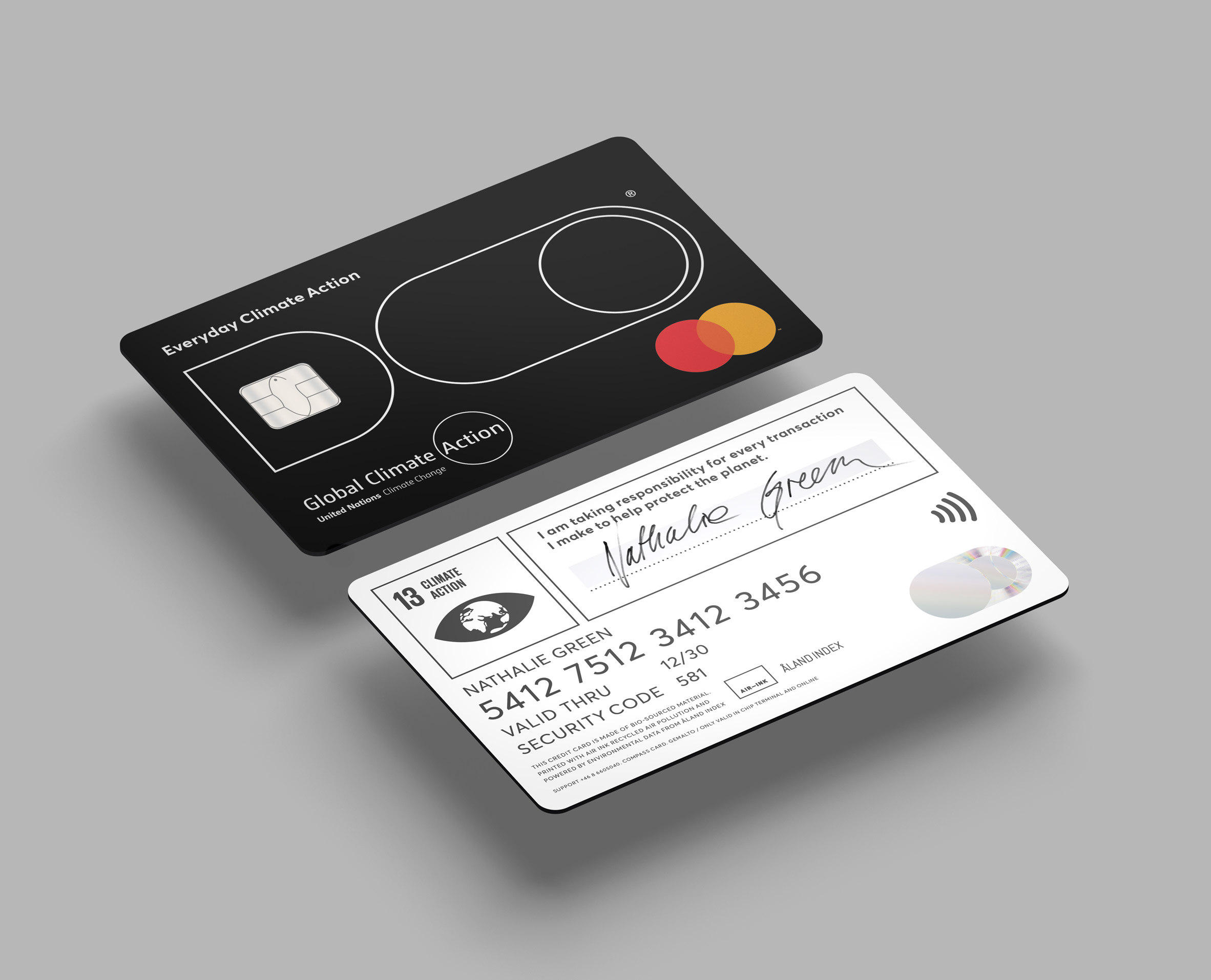 Doconomy climate change credit card