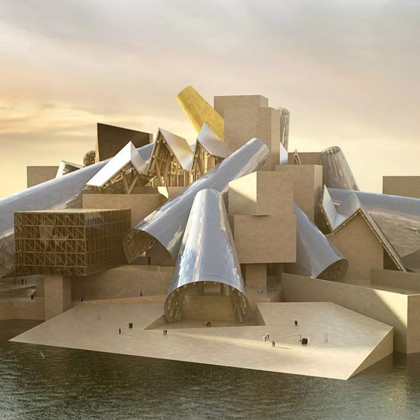 Guggenheim Abu Dhabi by Frank Gehry