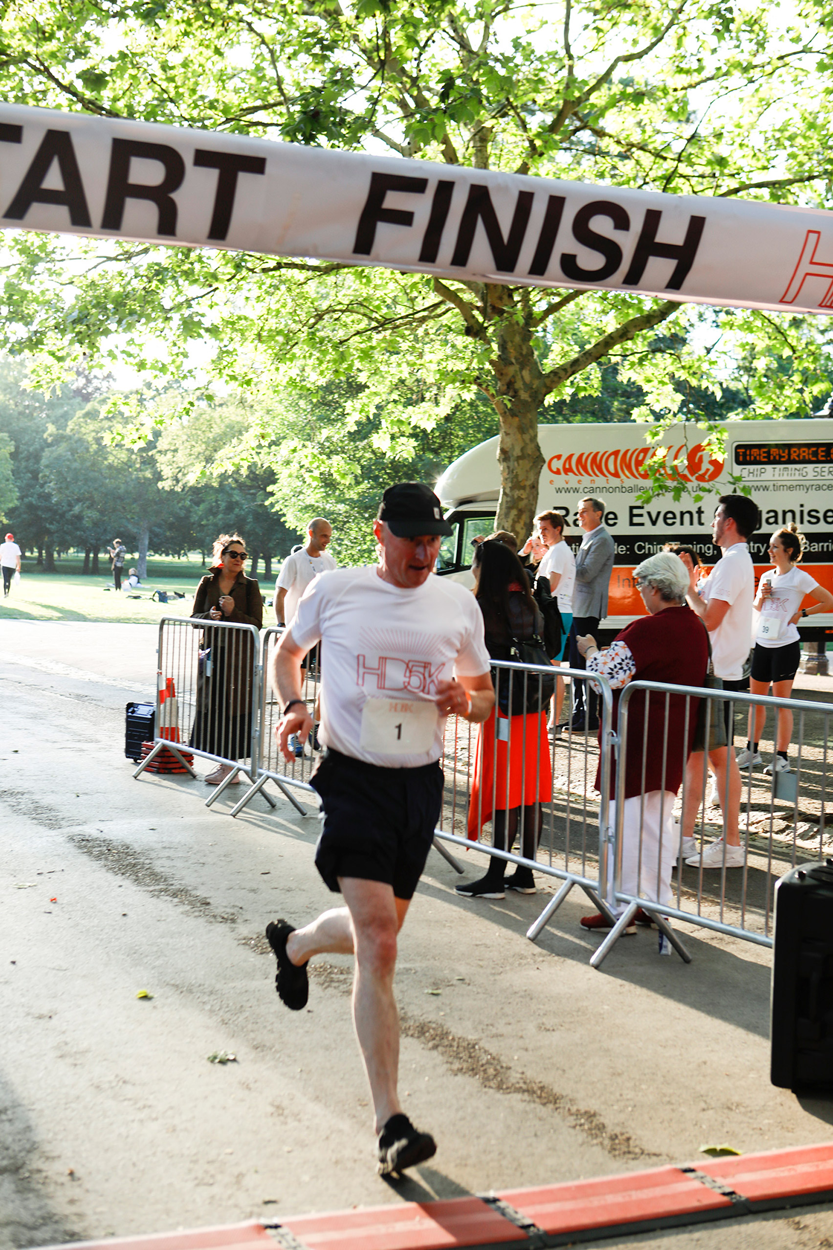 Sumon Allford at HD5K charity race by Hayes Davidson for the Motor Neurone Disease Association