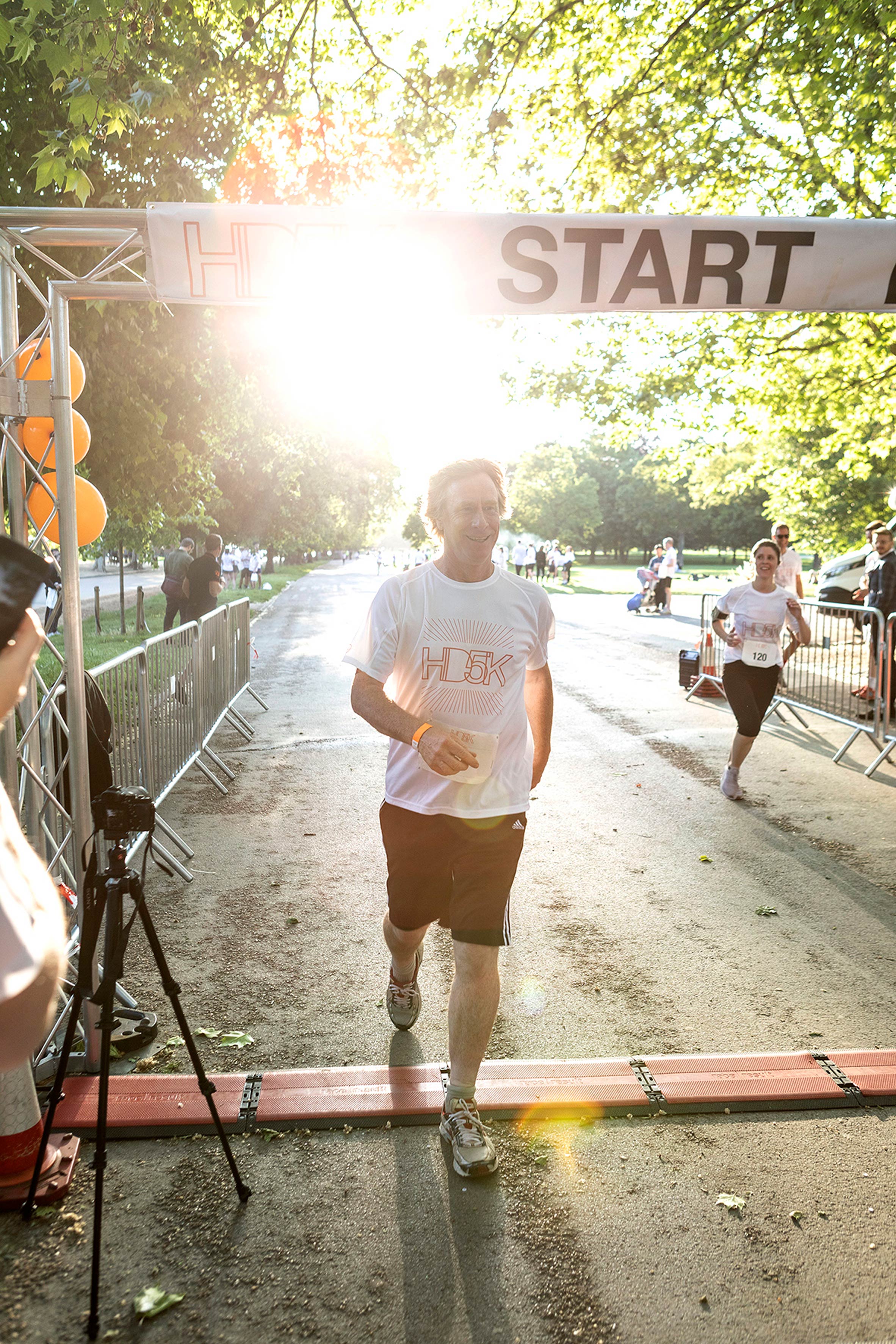 Ivan Harbour at HD5K charity race by Hayes Davidson for the Motor Neurone Disease Association