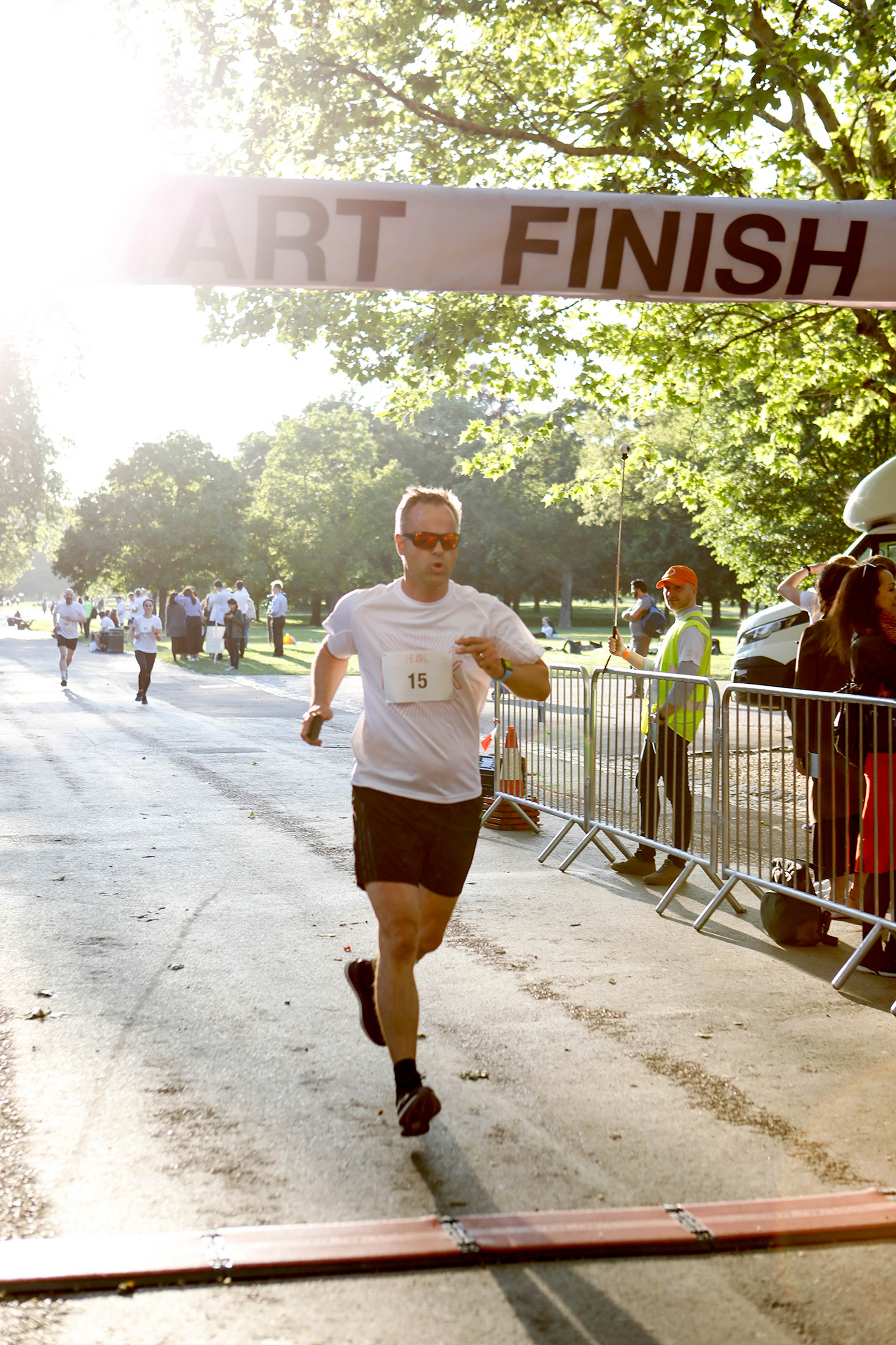 Jason Bruges at HD5K charity race by Hayes Davidson for the Motor Neurone Disease Association