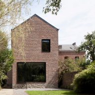 Belgian bottling house converted into family home by Architecture Cotugno Thiry