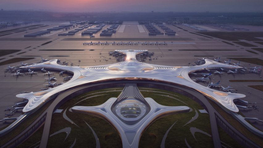 Harbin Airport Terminal Three by MAD