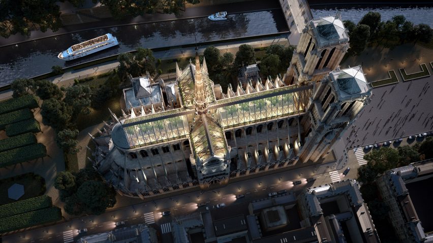 Notre-Dame poor and spire rebuild by Miysis Studio