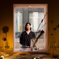 Nude debuts glassware collections in hidden garden installation by Sarah Izod
