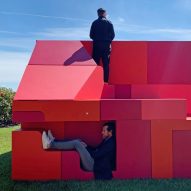 Bjarke Ingels and Simon Frommenwiler build jigsaw-puzzle house in Copenhagen