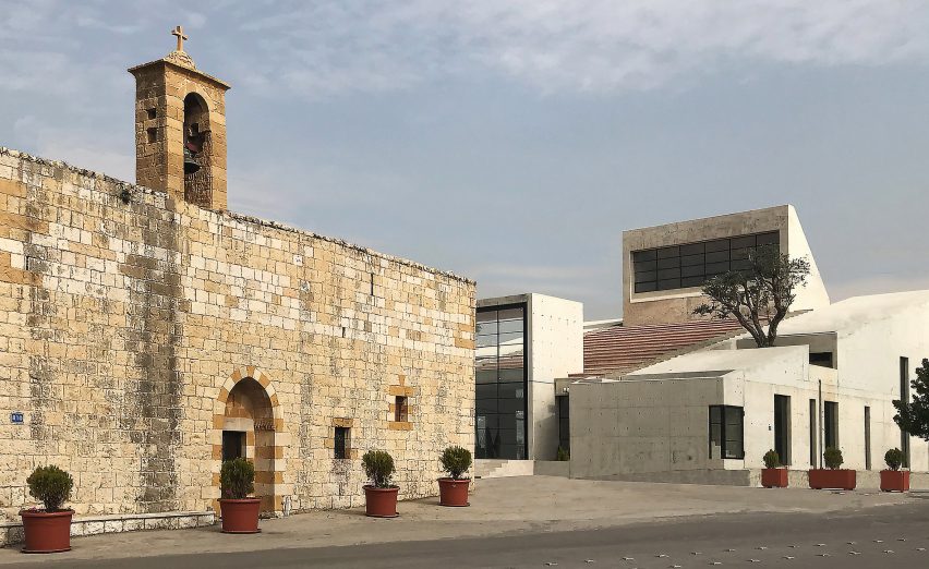 Saint-Charbel Church in Zakrit, Lebanon by Blankpage Architects