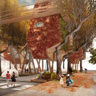 Dezeen Weekly features sustainable treehouse starter homes