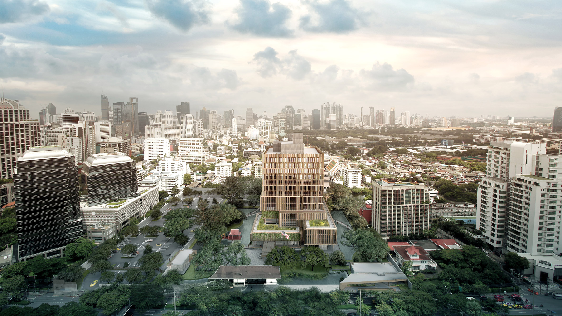 Shop Unveils Us Embassy Offices For Lush Site In Bangkok