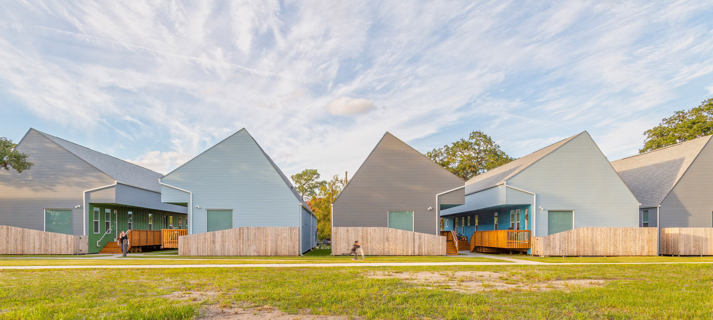 Bastion Community housing complex in New Orleans by Office Of Jonathan Tate