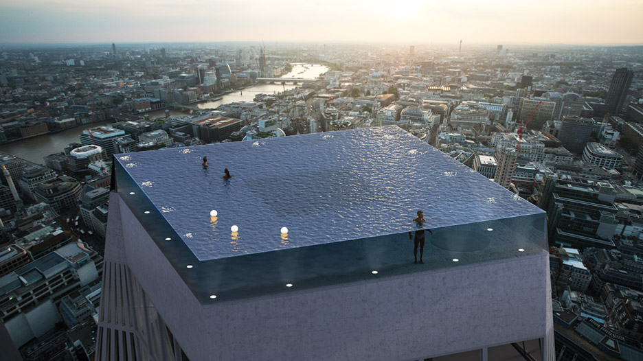 World S First 360 Degree Infinity Pool Proposed For London Skyline