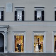 Dolce & Gabbana Piazza di Spagna store by Carbondale features digital fresco