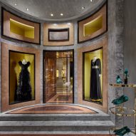 Dolce & Gabbana Piazza di Spagna store by Carbondale features digital fresco