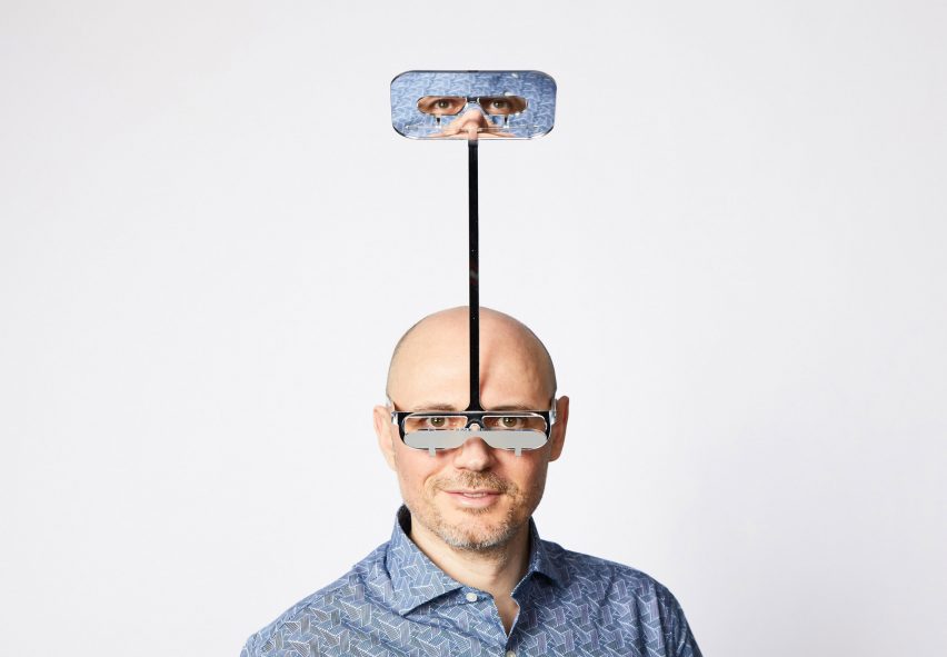 Dominic Wilcox's One Foot Taller periscope glasses grant shorter people a height advantage at gigs