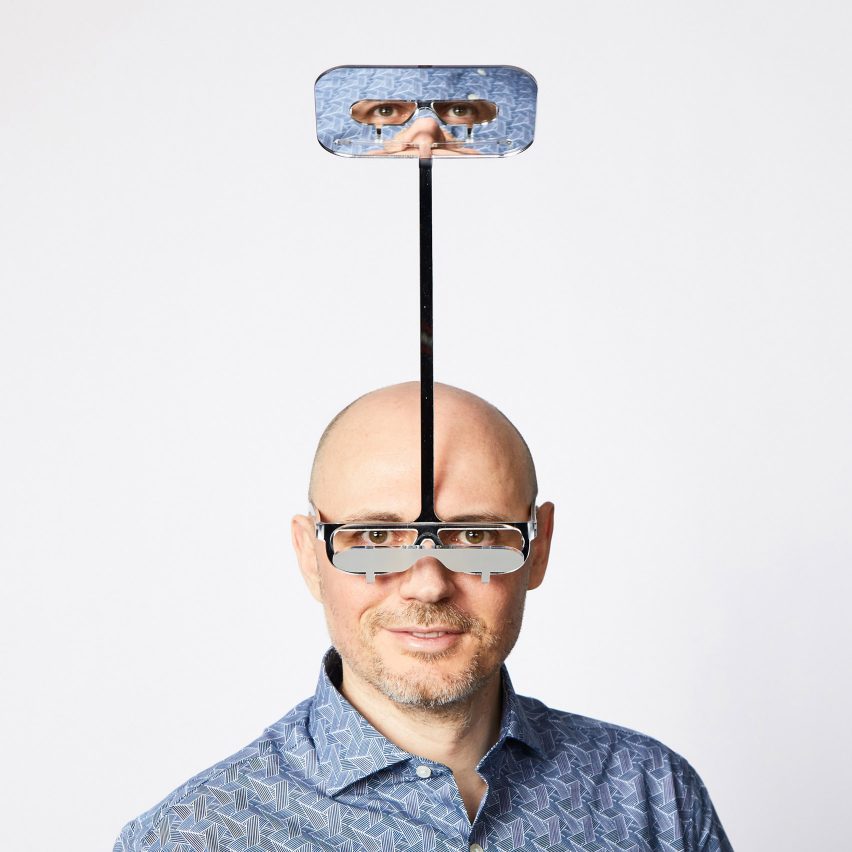Dominic Wilcox's One Foot Taller periscope glasses grant shorter people a height advantage at gigs