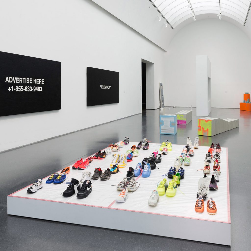 Virgil Abloh’s first solo exhibition opens at Museum of Contemporary