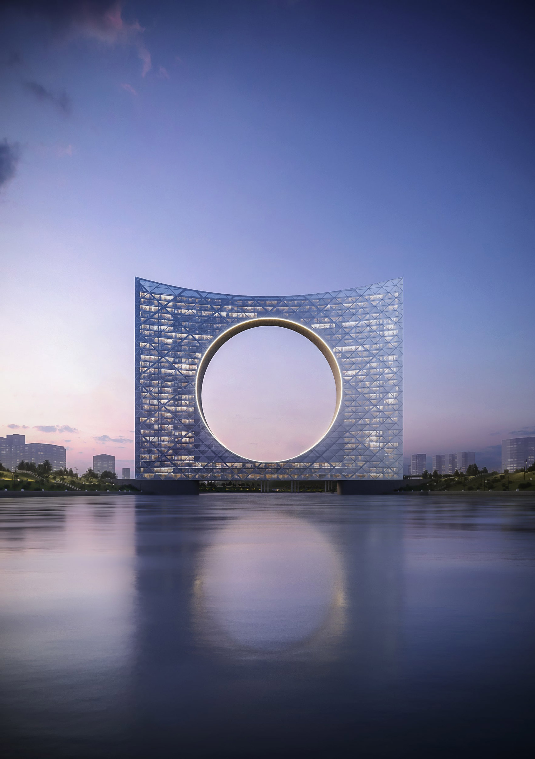 Tower of the Sun by Fundamental Architects and Omega Render in Astana, Kazakhstan