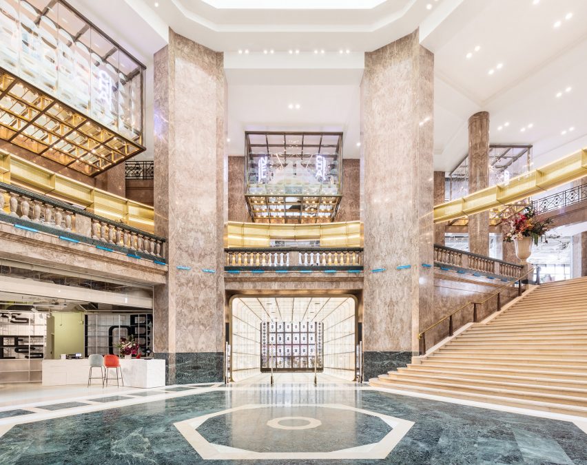 Big Completes Galeries Lafayette Store On Champs Elysees In