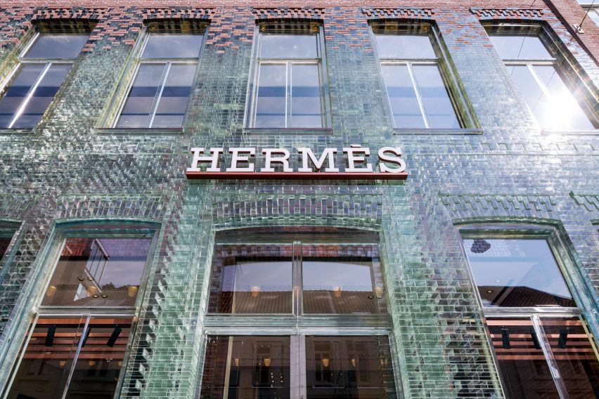 Hermès Amsterdam store in MVRDV's Crystal Houses