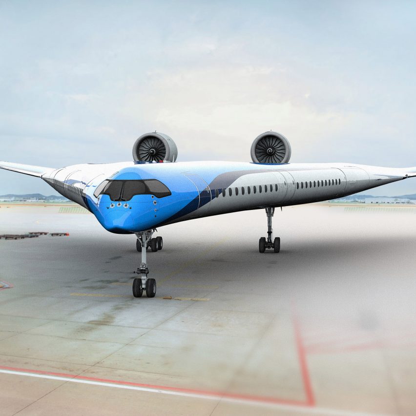 KLM and TU Delft aim to make aviation more sustainable with V-shaped aircraft