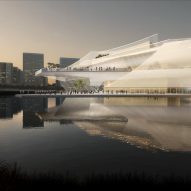 Yiwu Grand Theater in Yiwu, China, be MAD architects