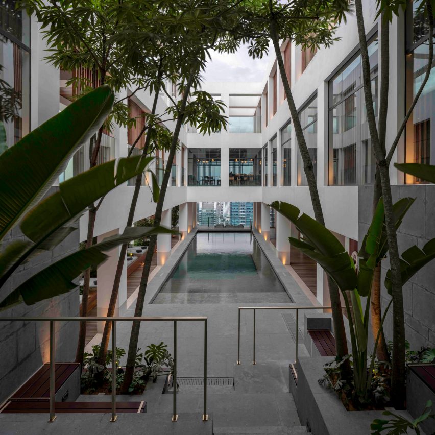 Neri&Hu tops Alila Bangsar hotel in Kuala Lumpur with "urban oasis"