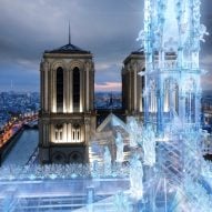 Apple Store architect wants to use only glass to rebuild Notre-Dame's roof and spire