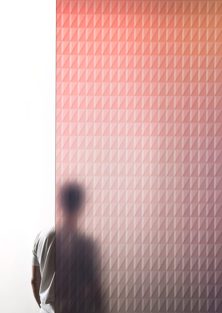 Oblique and Chevron glass panels by Ronan and Erwan Bouroullec x Skyline Design