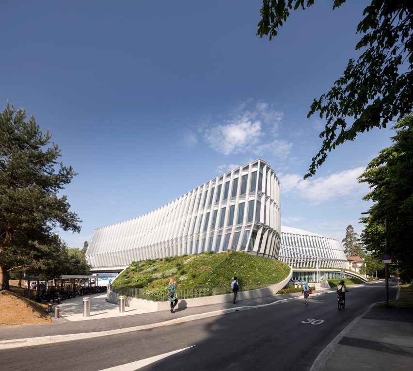 Olympic House in Lausanne Switzerland by 3XN