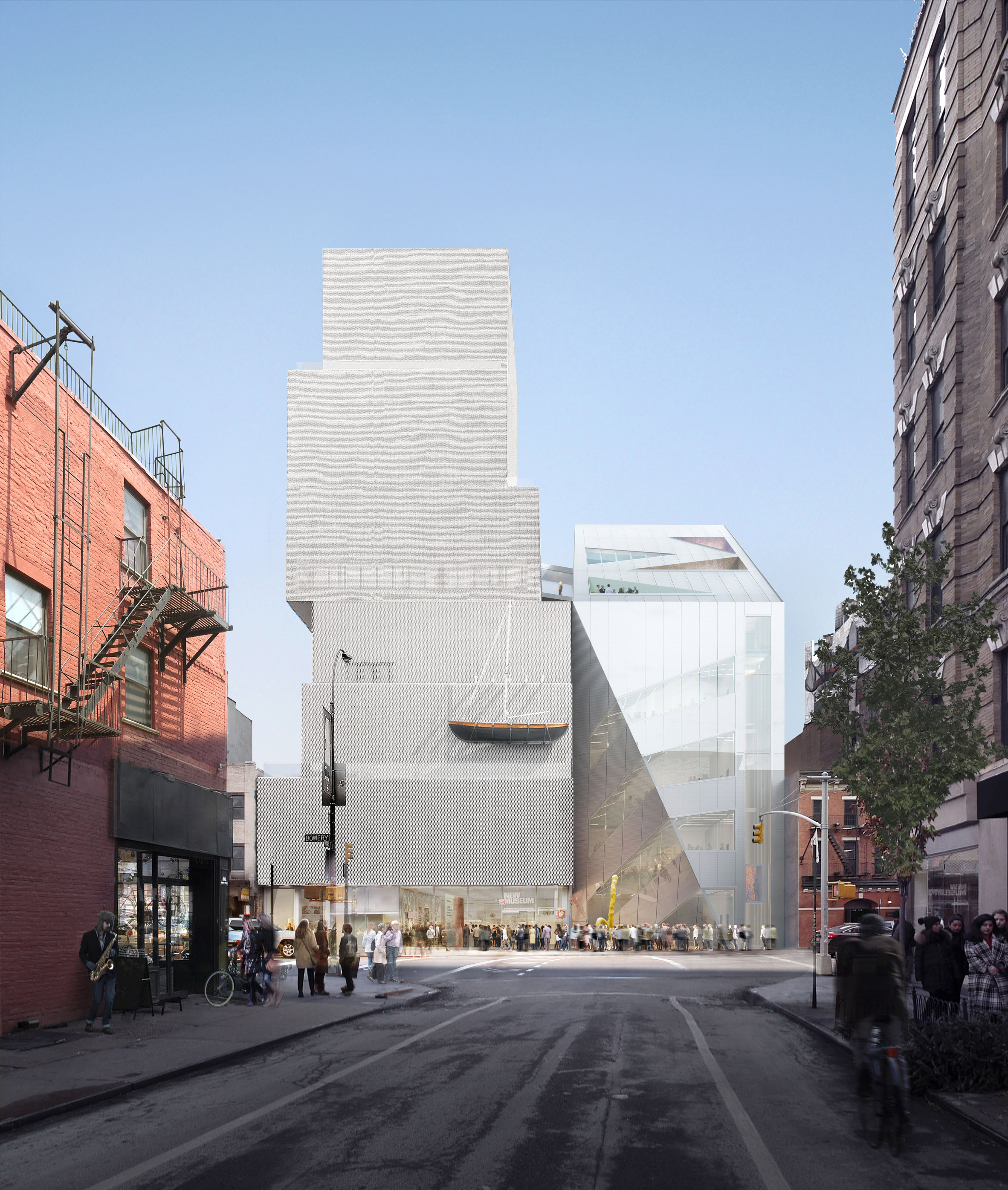 New Museum extension by OMA