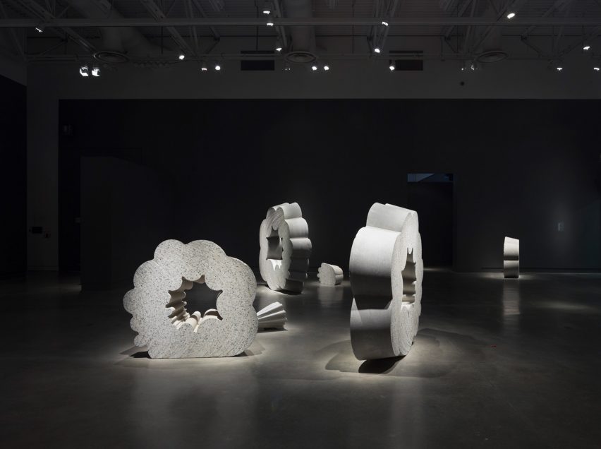 Omer Arbel presents experiments with concrete at Particles for the Built World exhibition