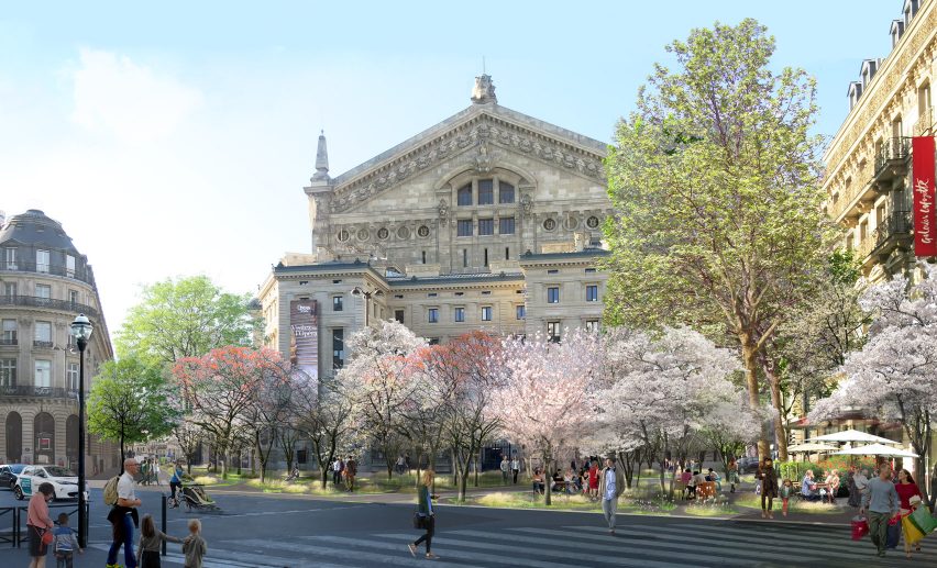 Paris reveals plans to plant trees by landmark architecture