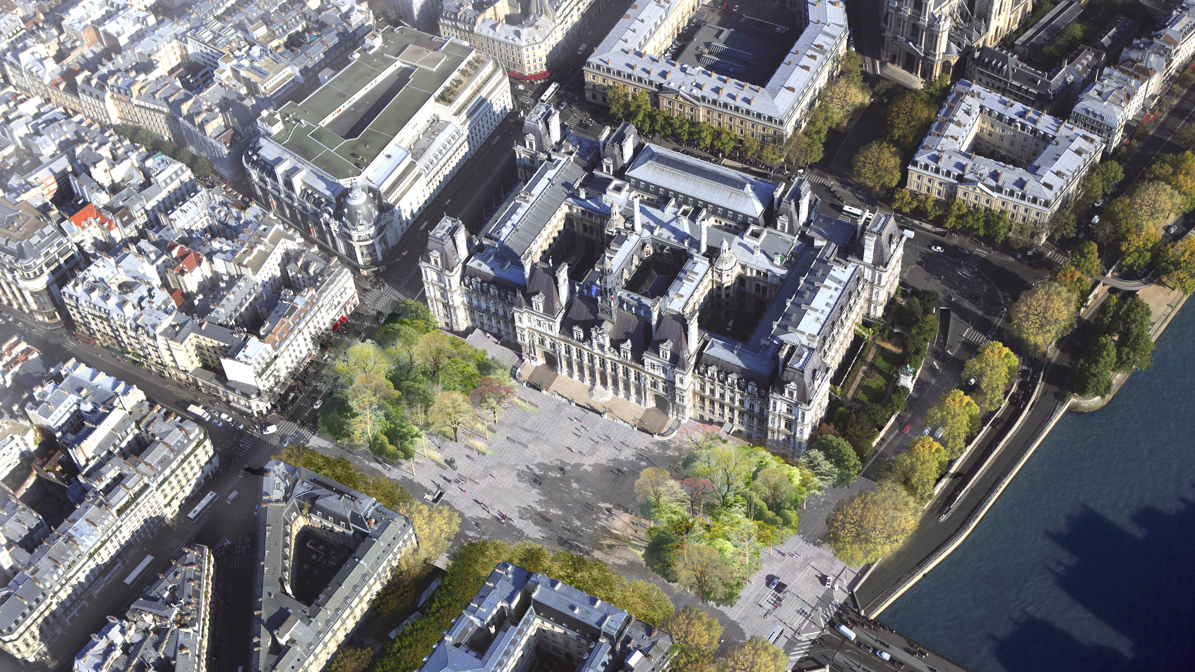 Paris Plans To Green By Planting Urban Forest Around Architectural Landmarks