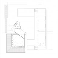Second floor plan of Punchbowl Mosque by Candalepas Associates