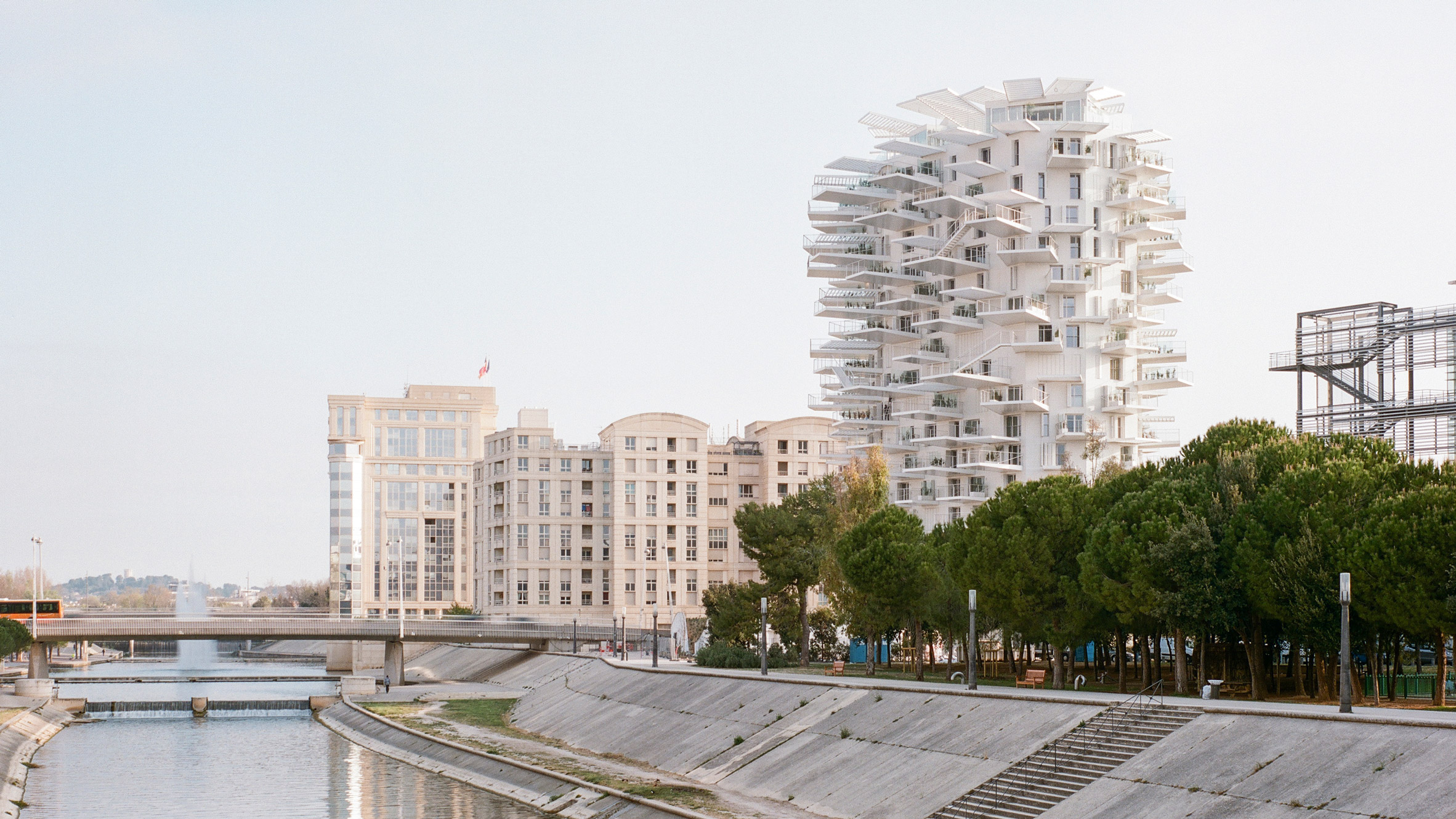 Balconies branch out from Sou Fujimoto's tree-like tower in Montpellier