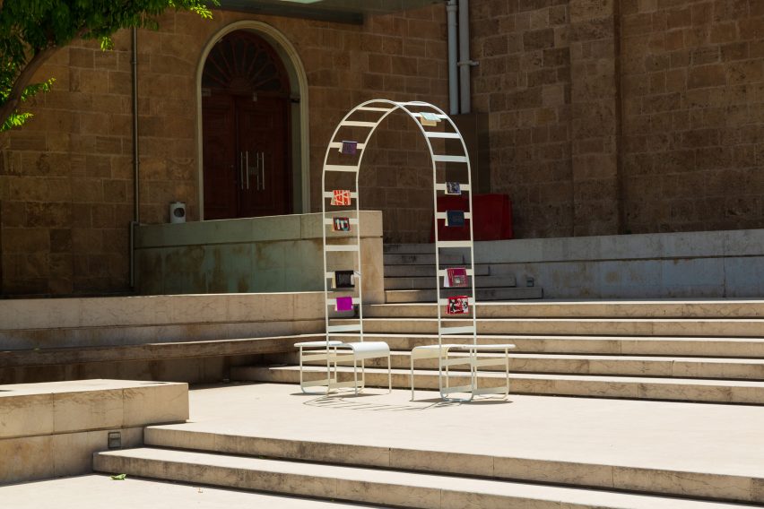 T SAKHI creates public spaces using Beirut's security infrastructure