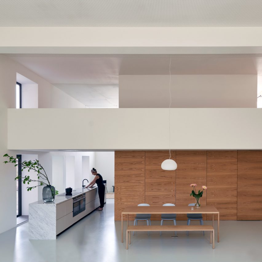 Eklund Terbeek creates loft-style apartment within a former school gymnasium