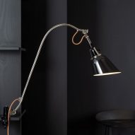 Adjustable lamp used by Walter Gropius and the Bauhaus school revived