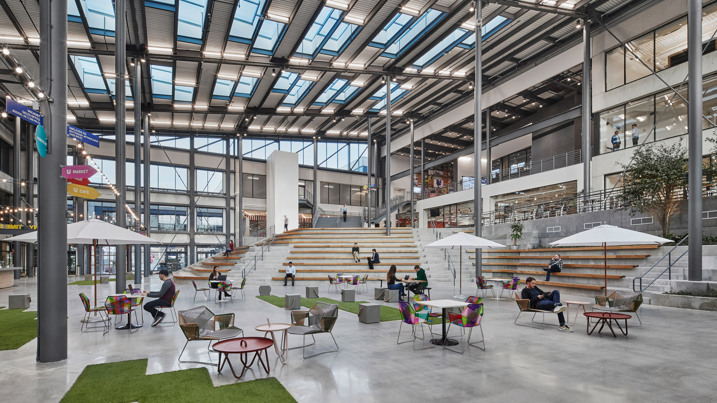 Perkins+Will overhauls Unilever's New Jersey campus with new atrium