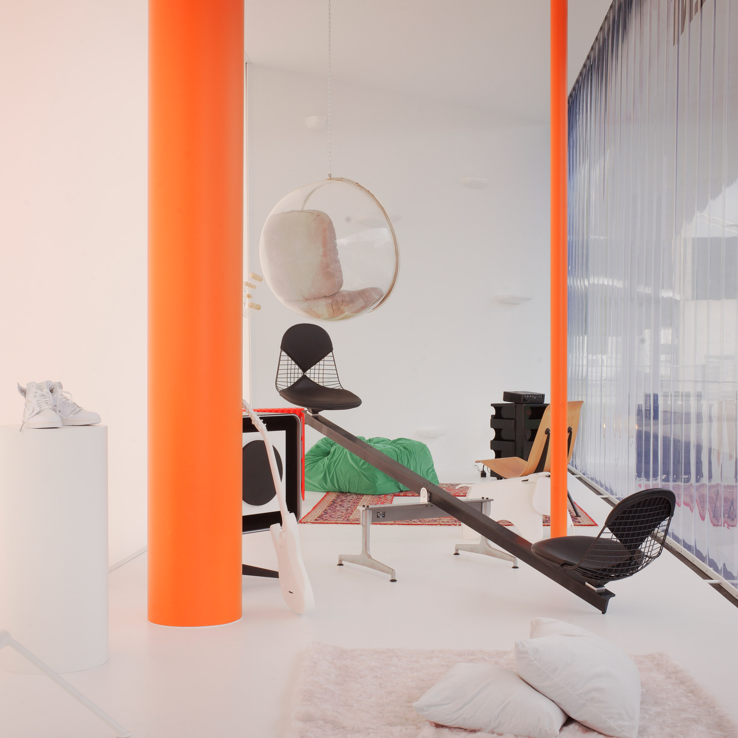 Virgil Abloh and Vitra design future home featuring hacked Prouvé