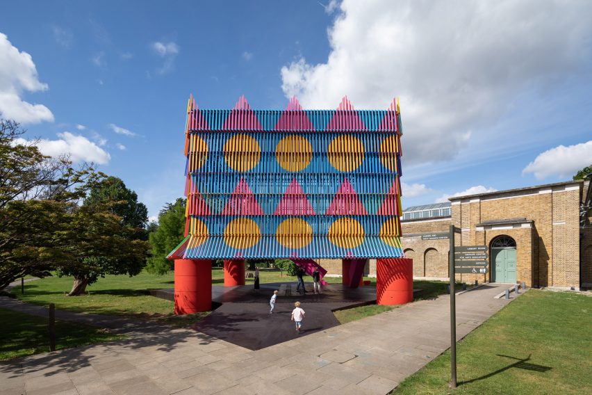 Dulwich Pavilion: The Colour Palace by Yinka Ilori and Pricegore