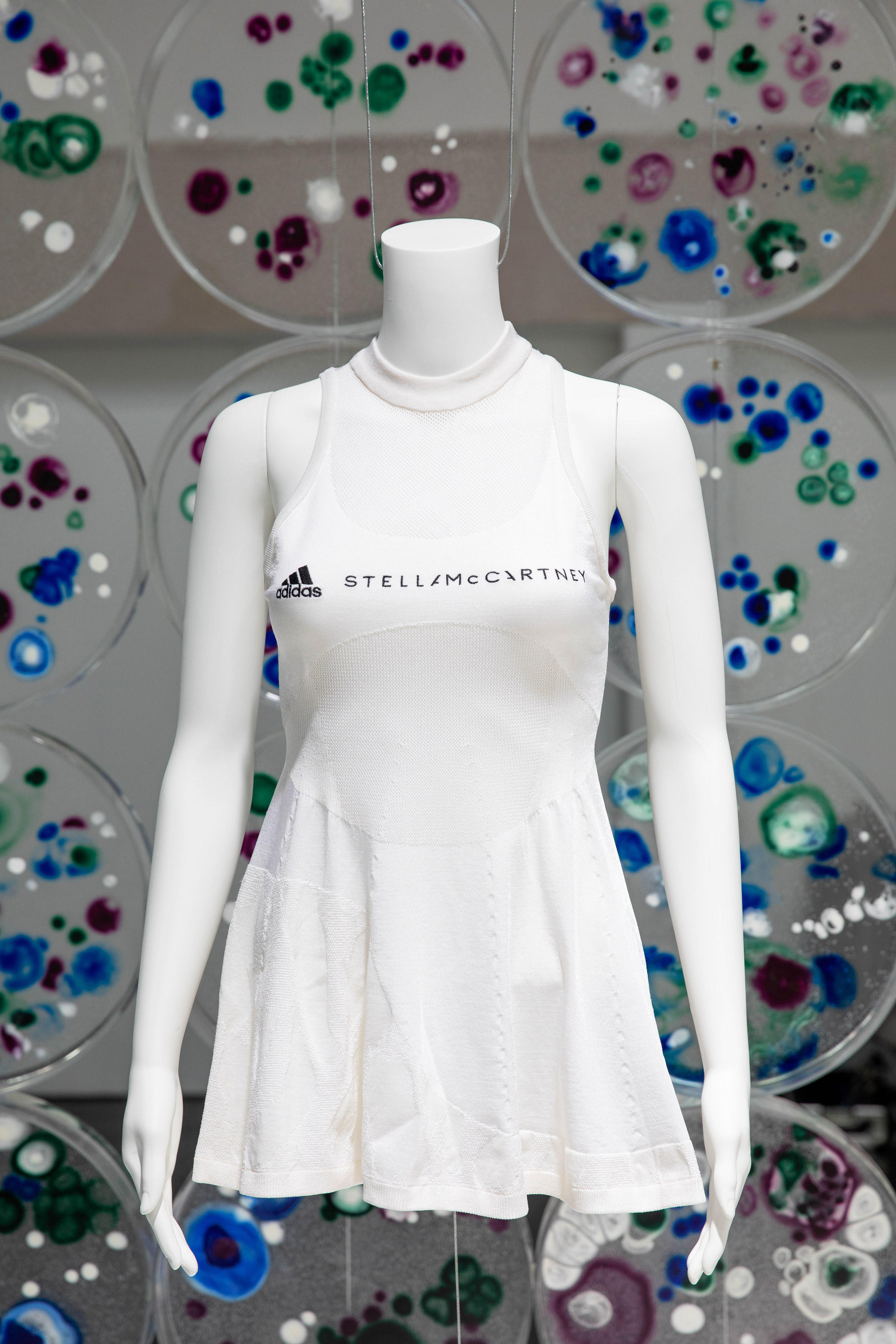 Adidas x Stella McCartney Biofabric Tennis made from Bolt Tech Microsilk