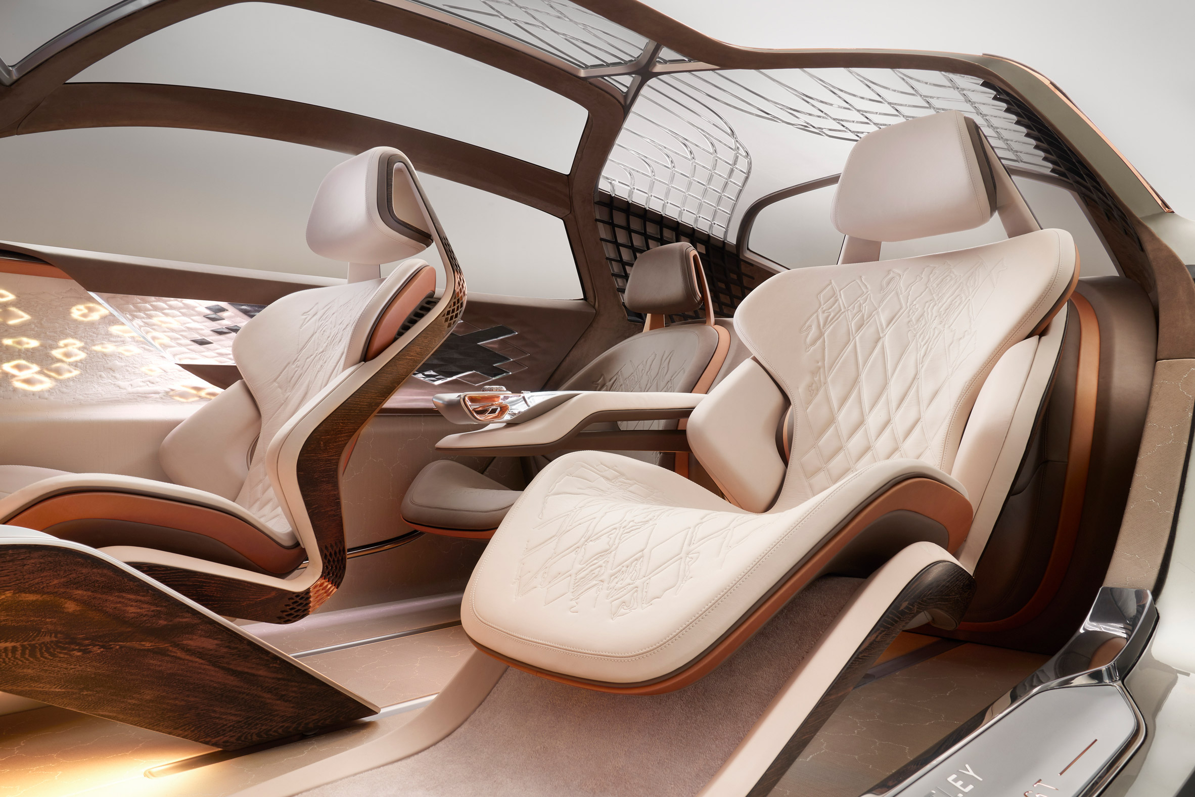 Bentley's sustainable EXP 100 GT concept reimagines grand touring for the year 2035