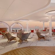 BG Studio take design cues from reptiles for a luxury cruise ship sailing the Galápagos Islands